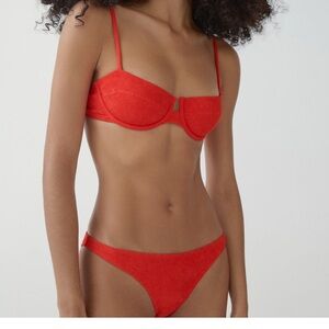 Underwired bikini top